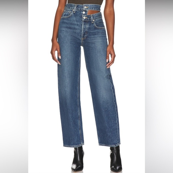 AGolde Broken Waistband Jeans Size 29 NWT - Picture 2 of 16